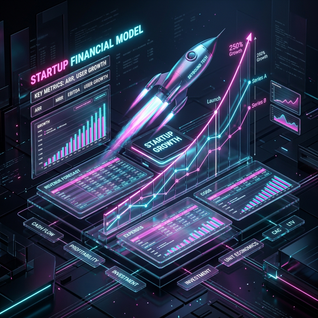 Startup 3-Statement Financial Model